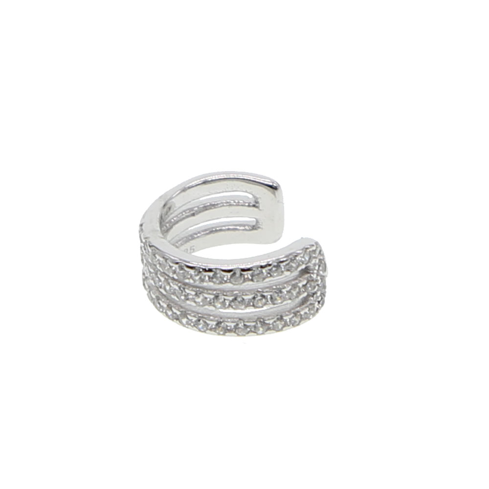 100% 925 sterling silver top quality cz round cubic zirconia 3 row earring clip for women wedding bridal gift cuff cz cute earrings
100% 925 sterling silver top quality cz round cubic zirconia 3 row earring clip for women wedding bridal gift cuff cz cute earrings