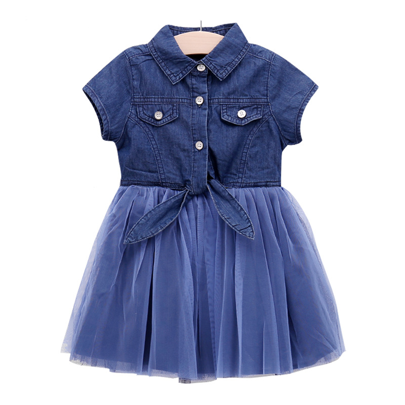 2018 New Baby Girls Denim Button Patchwork Tulle Ruffles Dress Cute Kids Denim Princess Western Fashion Summer Party Clothes Z11, Red;yellow
2018 New Baby Girls Denim Button Patchwork Tulle Ruffles Dress Cute Kids Denim Princess Western Fashion Summer Party Clothes Z11, Red;yellow