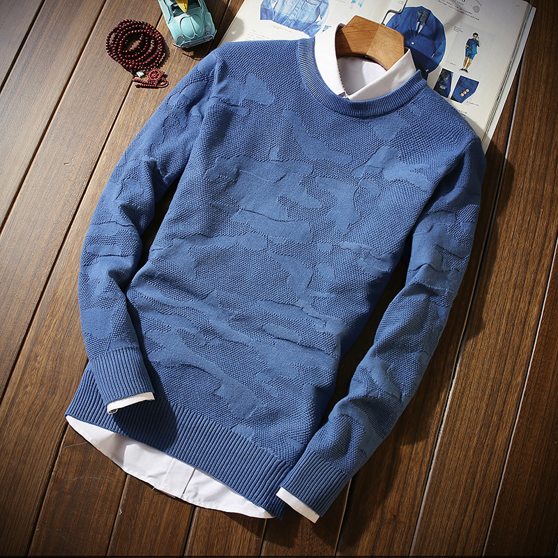 2018 Winter Thin Section Round Neck Men Sweater M L 2XL 3XL Blue Gray Green Black Slim and Comfortable Men' Sweaters LEFT ROM
2018 Winter Thin Section Round Neck Men Sweater M L 2XL 3XL Blue Gray Green Black Slim and Comfortable Men' Sweaters LEFT ROM