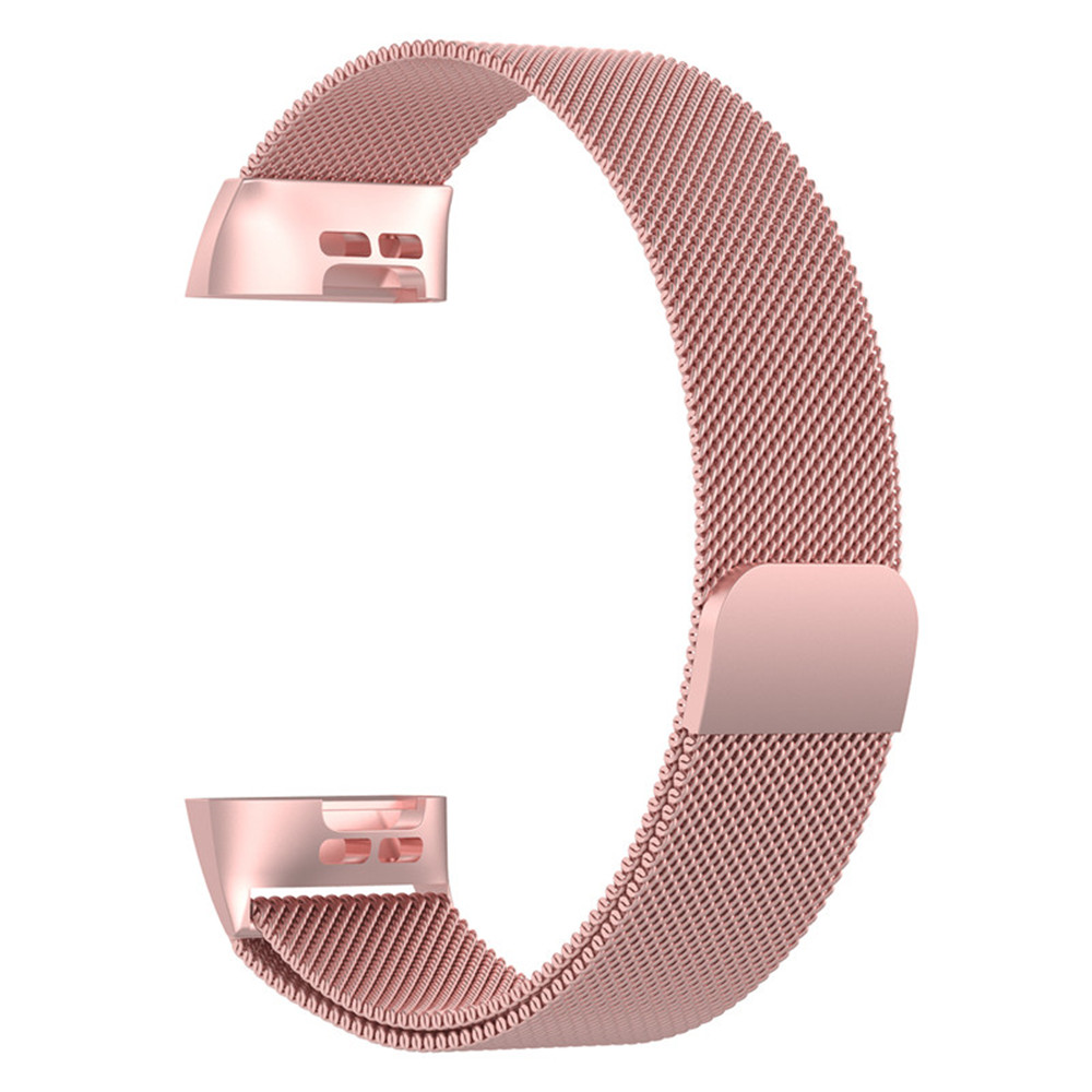9 Colors Charge 3 Fiess Band Magnetic ese Stainless Steel Bracelet Replacement Bands For Fitbit Charge3 Strap free shipping