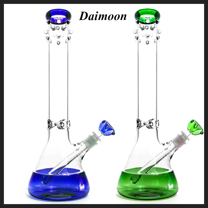 Hookahs new design grace beaker bong blue green base water pipe 14-18mm downstem tall 16" glass bongs hookahs
Hookahs new design grace beaker bong blue green base water pipe 14-18mm downstem tall 16" glass bongs hookahs