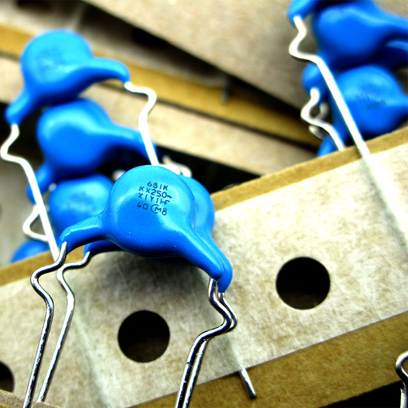 Japan MURATA Safety Ceramic Y Capacitor X1Y1 250V681k 680PF Pitch 10