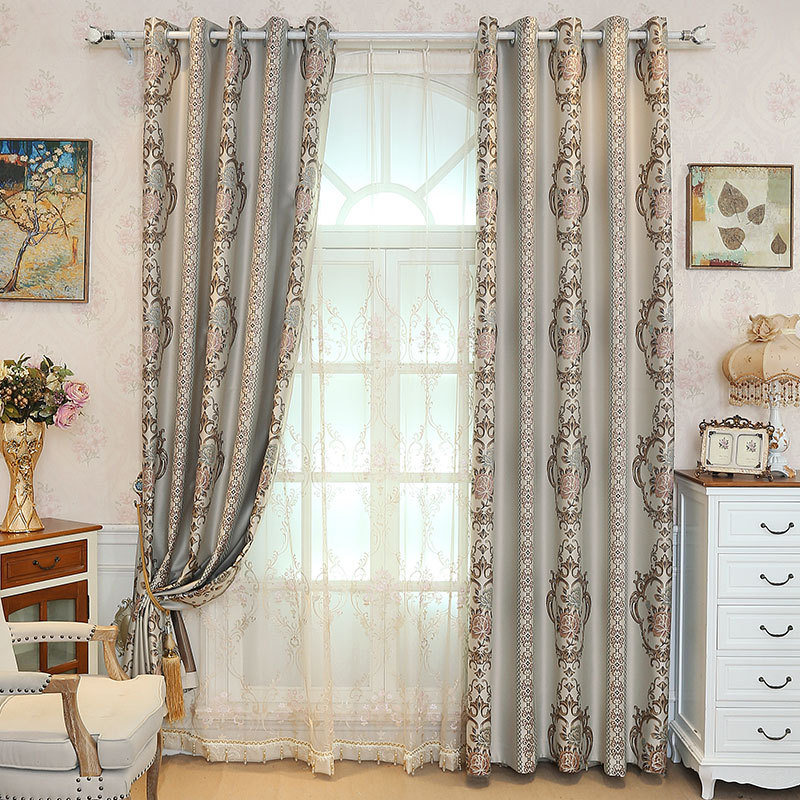 European Style Yarn-Dyed Jacquard Curtain for Living Room Thick Blackout Blinds Custom Bedroom Curtains Fabric Window Treatment
European Style Yarn-Dyed Jacquard Curtain for Living Room Thick Blackout Blinds Custom Bedroom Curtains Fabric Window Treatment