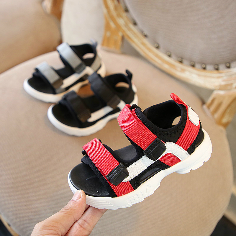 Children's shoes children's sandals Korean fashion ribbon casual shoes 2018 summer new boys and girls sandals, Black
Children's shoes children's sandals Korean fashion ribbon casual shoes 2018 summer new boys and girls sandals, Black