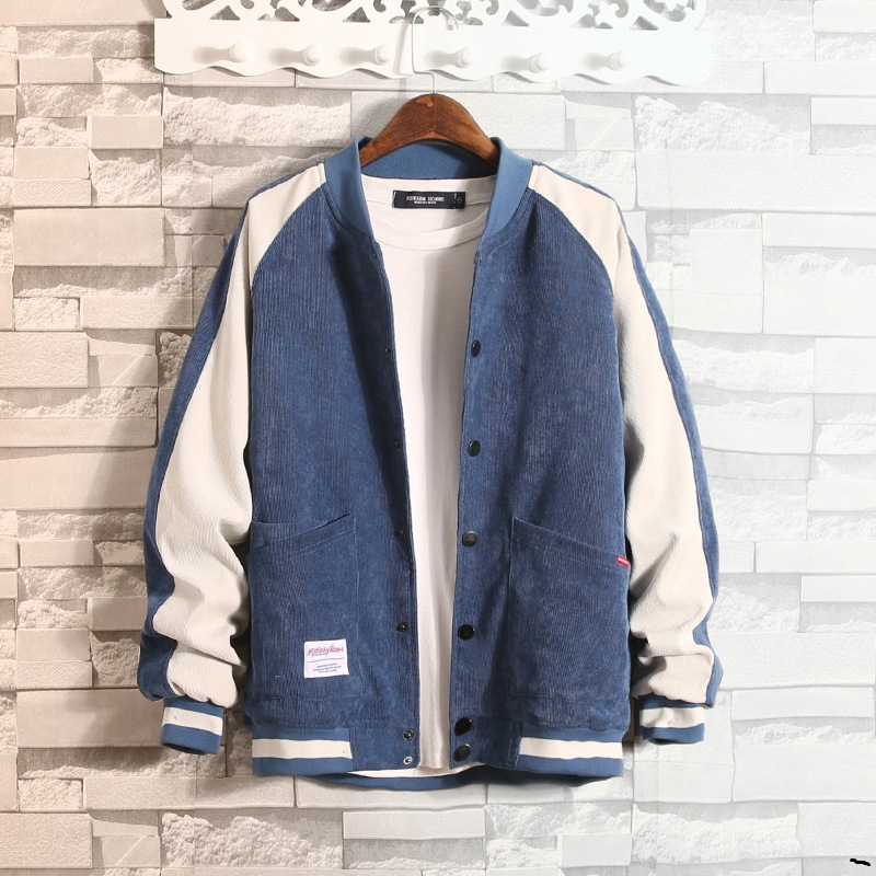 Men's autumn Korean denim jacket casual jacket Spring and Autumn students practice handsome baseball clothes fashion men's wear, Black
Men's autumn Korean denim jacket casual jacket Spring and Autumn students practice handsome baseball clothes fashion men's wear, Black