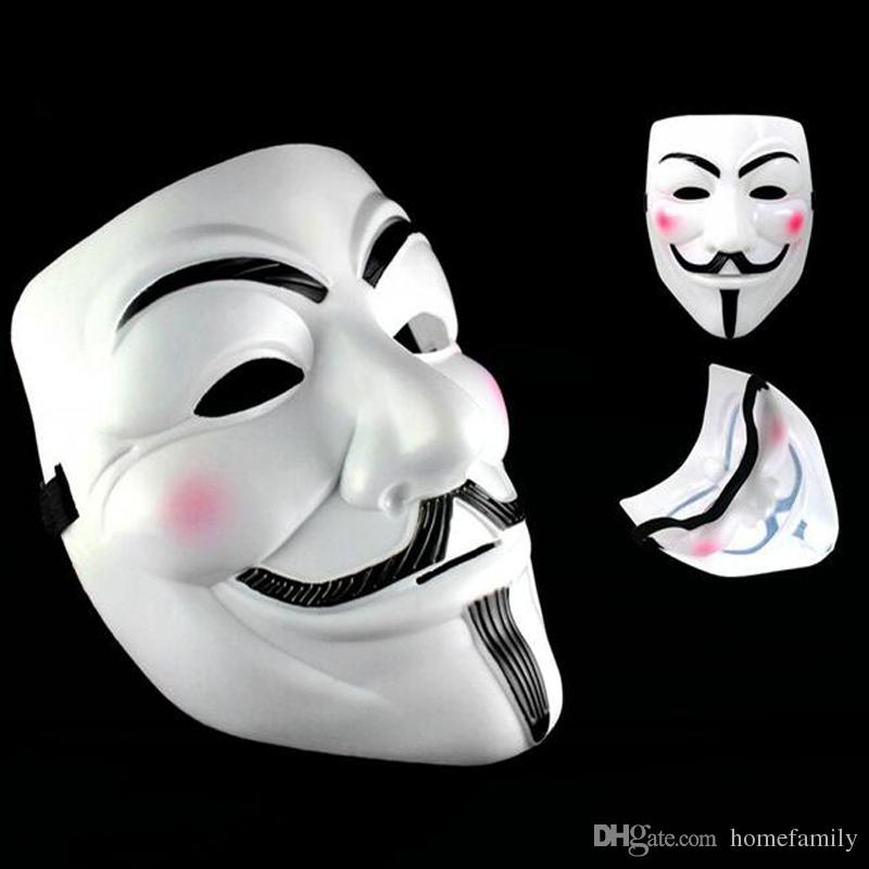 Party Masks V For Vendetta Masks Anonymous Guy Fawkes Fancy Dress Adult Costume Accessory Halloween Decorations Party Cosplay Masks
Party Masks V For Vendetta Masks Anonymous Guy Fawkes Fancy Dress Adult Costume Accessory Halloween Decorations Party Cosplay Masks