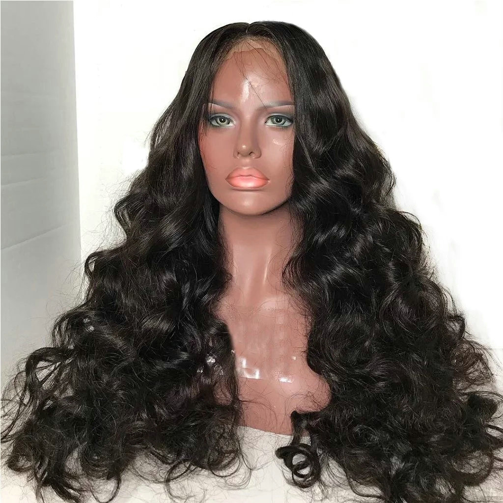 Body wave hd Lace Frontal Wig pre plucked 180% 250% density 360 Front Human Hair Wigs For Black Women 16inch diva1