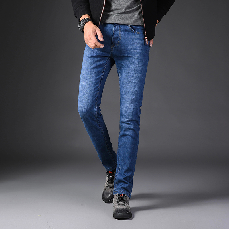 Men Autumn Winter Jeans Straight Denim Jeans New Men Solid Blue Smart Casual Long Thicker Warm Denim, Black
Men Autumn Winter Jeans Straight Denim Jeans New Men Solid Blue Smart Casual Long Thicker Warm Denim, Black