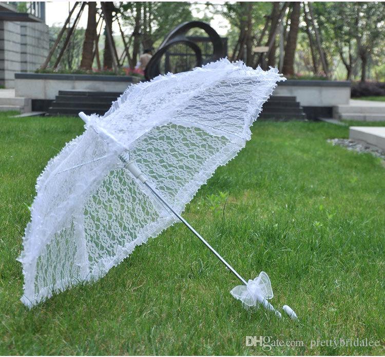 2018 Wholesale High Quality White Lace Bridal Parasols Wedding Umbrellas Cheap Wedding Umbrellas Dancing Stage Umbrella Lace Cheap
2018 Wholesale High Quality White Lace Bridal Parasols Wedding Umbrellas Cheap Wedding Umbrellas Dancing Stage Umbrella Lace Cheap
