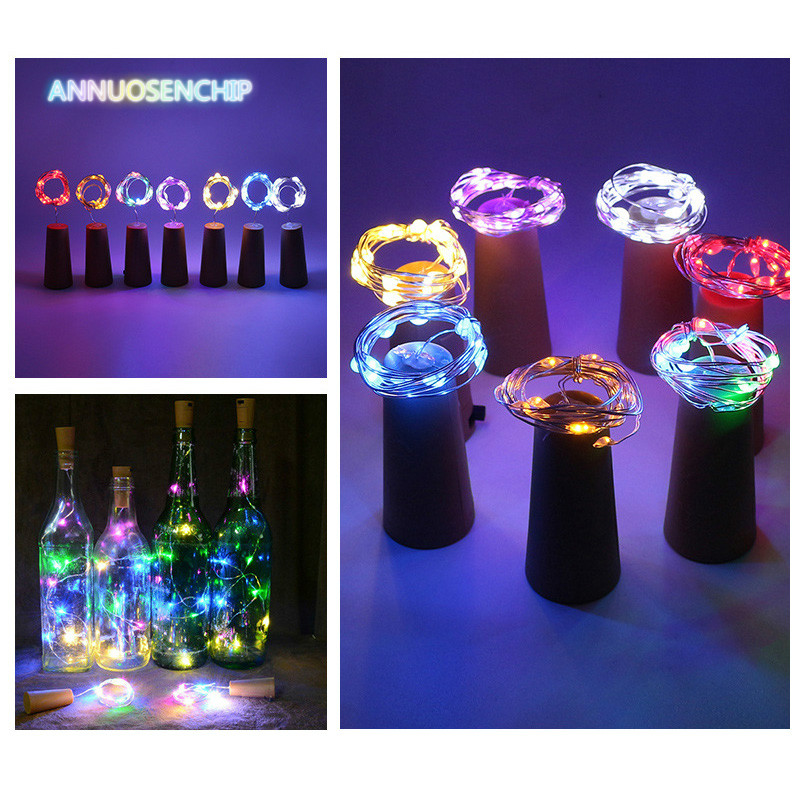 New Year decorations 1M 1.5M 2M 20LED Cork Copper Lamp Series of Decorative Glass Technology of Lamps
New Year decorations 1M 1.5M 2M 20LED Cork Copper Lamp Series of Decorative Glass Technology of Lamps