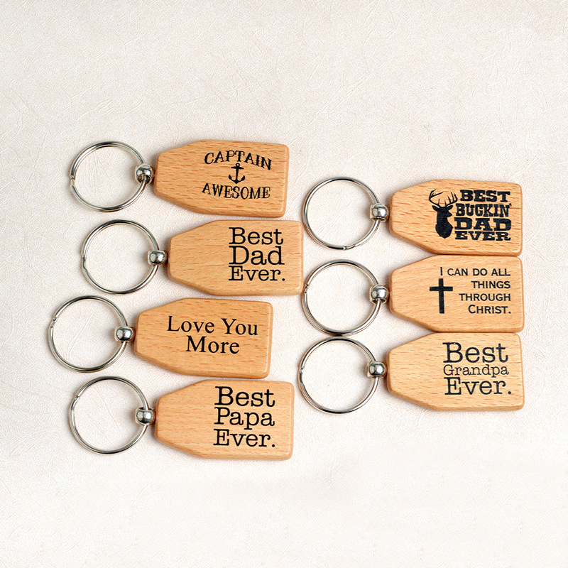 Wooden Keychain Best Papa Best Dad Best Grandpa Love you Ever wood Keychain Keyrings Ring Holder Family Menber Jewelry, Silver
Wooden Keychain Best Papa Best Dad Best Grandpa Love you Ever wood Keychain Keyrings Ring Holder Family Menber Jewelry, Silver