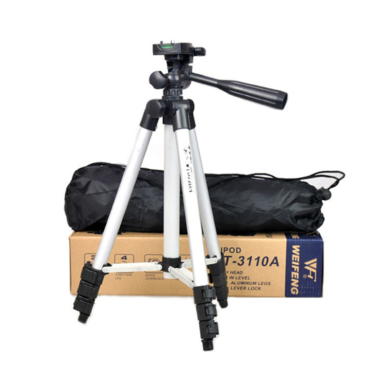 Wei Feng Tripod With 3-Way HeadTripod for Nikon D7100 D90 D3100 DSLR Sony NEX-5N A7S Canon 650D 70D 600D WT-3110A
Wei Feng Tripod With 3-Way HeadTripod for Nikon D7100 D90 D3100 DSLR Sony NEX-5N A7S Canon 650D 70D 600D WT-3110A