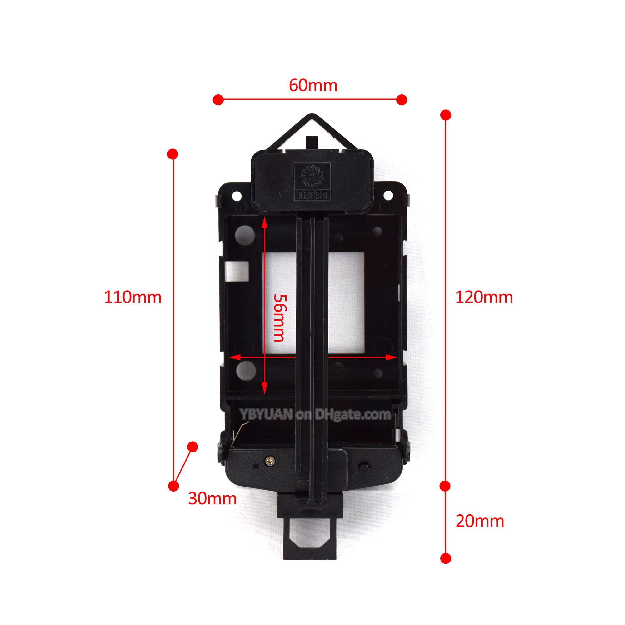 DIY General Wall Clock Parts Pendulum Holder Swing Device 12888 For Timepiece Quartz Movement Mechanism Horologe Wiggler Repair Ac2543224