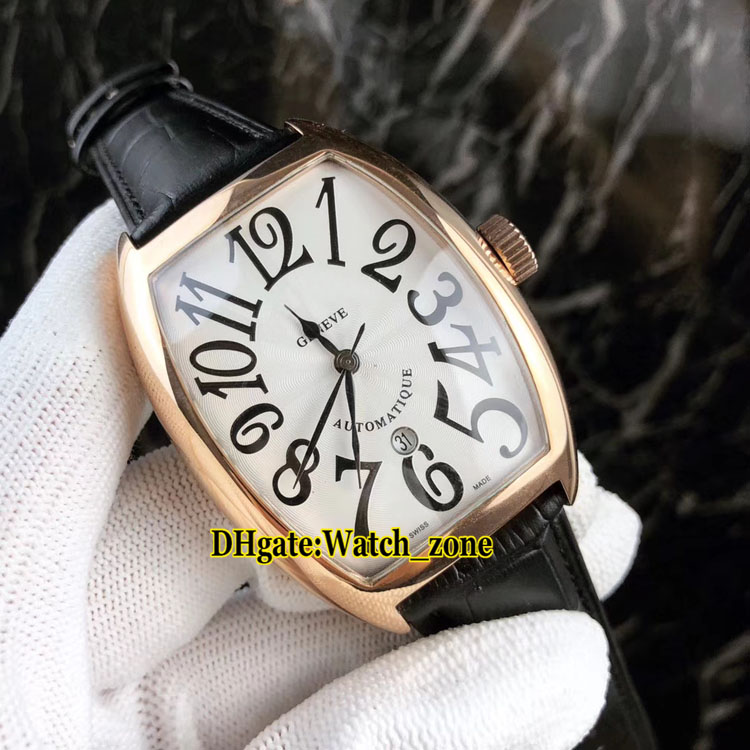 Cintree Curvex 7880 Date White Dial Automatic Rose Gold Case Mens Watch 6 Color Leather Strap Hhigh Quality Gents Watches, Fm-a17f
Cintree Curvex 7880 Date White Dial Automatic Rose Gold Case Mens Watch 6 Color Leather Strap Hhigh Quality Gents Watches, Fm-a17f