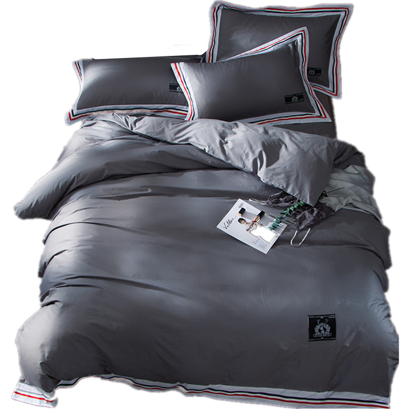 100% cotton Solid color King / Queen Size Bedding Set 4 pcs Duvet/ Comforter Cover Bed Sheet Set pillowcase
100% cotton Solid color King / Queen Size Bedding Set 4 pcs Duvet/ Comforter Cover Bed Sheet Set pillowcase