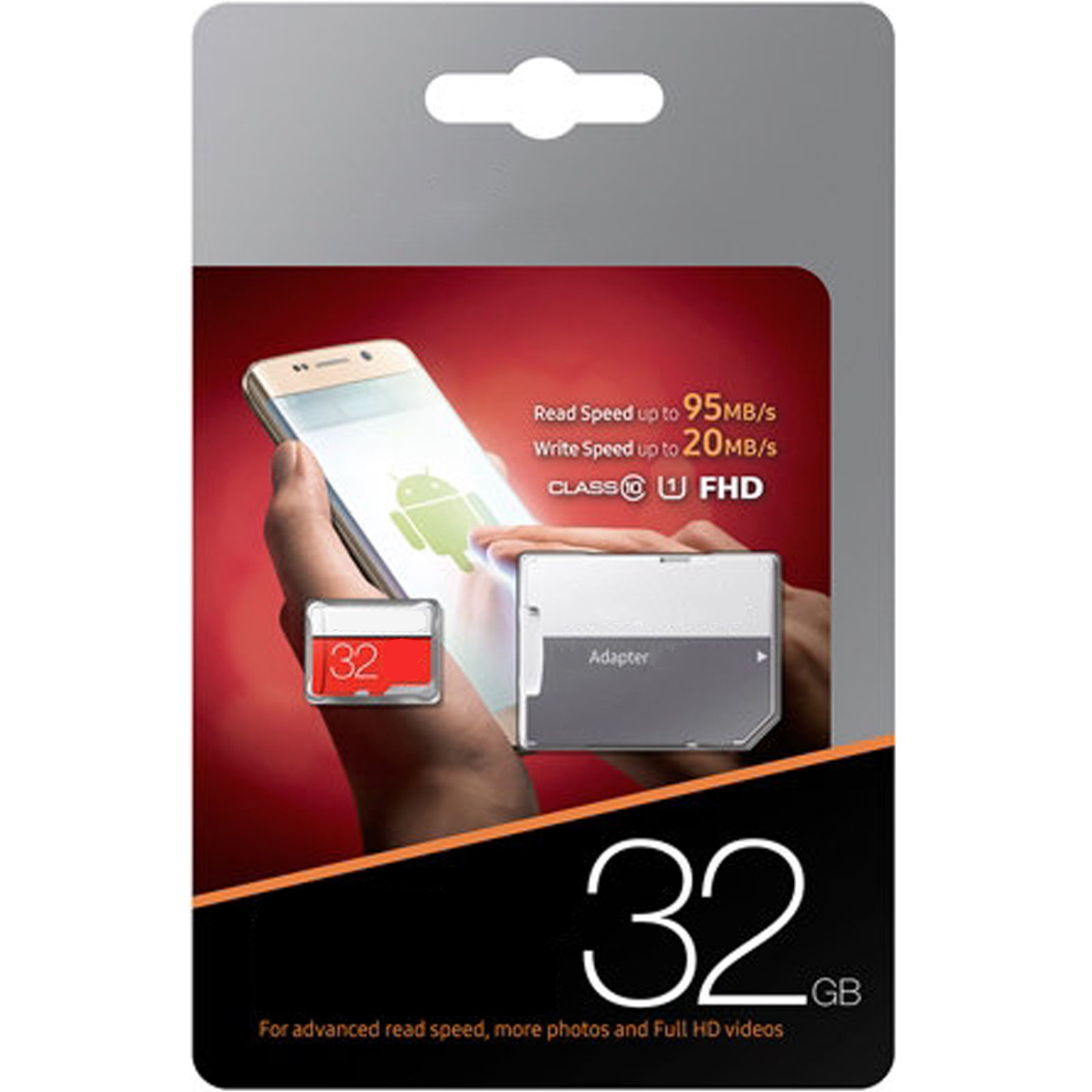Real Capacity 32GB EVO Plus Memory UHS-I Card Class 10 U1 TF Trans-flash with Adapter
Real Capacity 32GB EVO Plus Memory UHS-I Card Class 10 U1 TF Trans-flash with Adapter