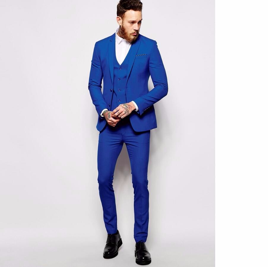 New Arrival Notched Lapel Two Button Blue Wedding Men Suits Tuxedos Men Party Groomsmen Suits(Jacket+Pants+Tie+Vest) NO;213, Same as image
New Arrival Notched Lapel Two Button Blue Wedding Men Suits Tuxedos Men Party Groomsmen Suits(Jacket+Pants+Tie+Vest) NO;213, Same as image