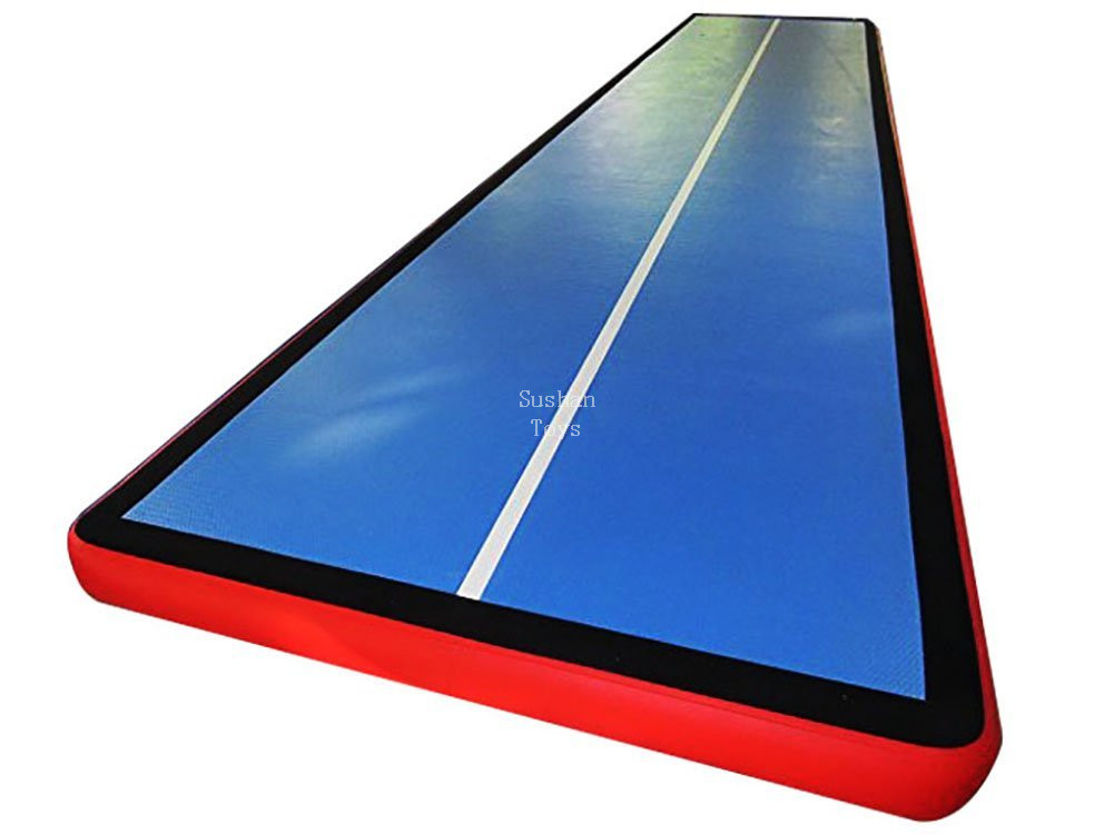 4*1*0.2m inflatable gymnastics airtrack tumbling mat air track floor mats with electric air pump for home use/training
4*1*0.2m inflatable gymnastics airtrack tumbling mat air track floor mats with electric air pump for home use/training