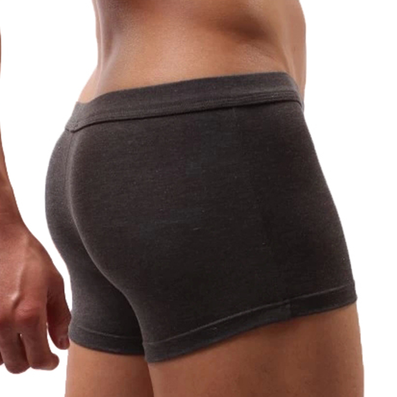 LELINTA Sexy Mens Underwear Cute Boys in Boxers Elastic Fabric Gay Underwear for U Convex Pouch Pants Male Underpants Guys