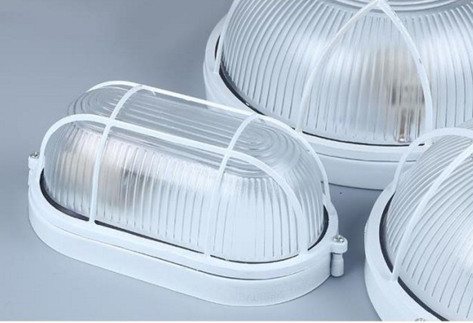 Thicken aluminum explosion-proof lamp moisture-proof lamp waterproof lampshade bathroom wall bathroom outdoor wall lamp