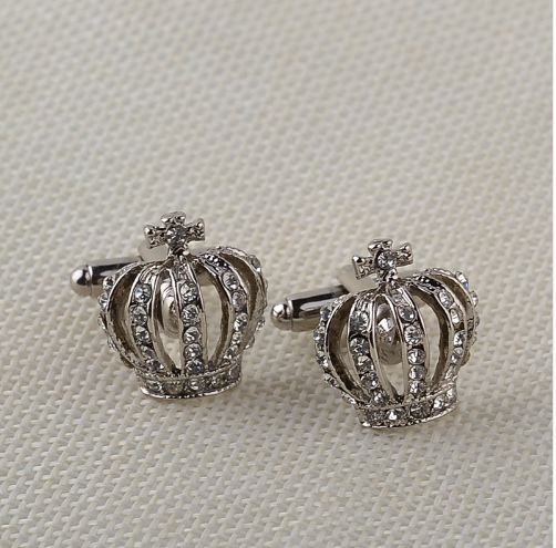 Hot sale Gold & Silver Crown Cufflinks For Women Fashion Elegant lady Rhinestone Female French shirt Cuff Links Jewelry
Hot sale Gold & Silver Crown Cufflinks For Women Fashion Elegant lady Rhinestone Female French shirt Cuff Links Jewelry