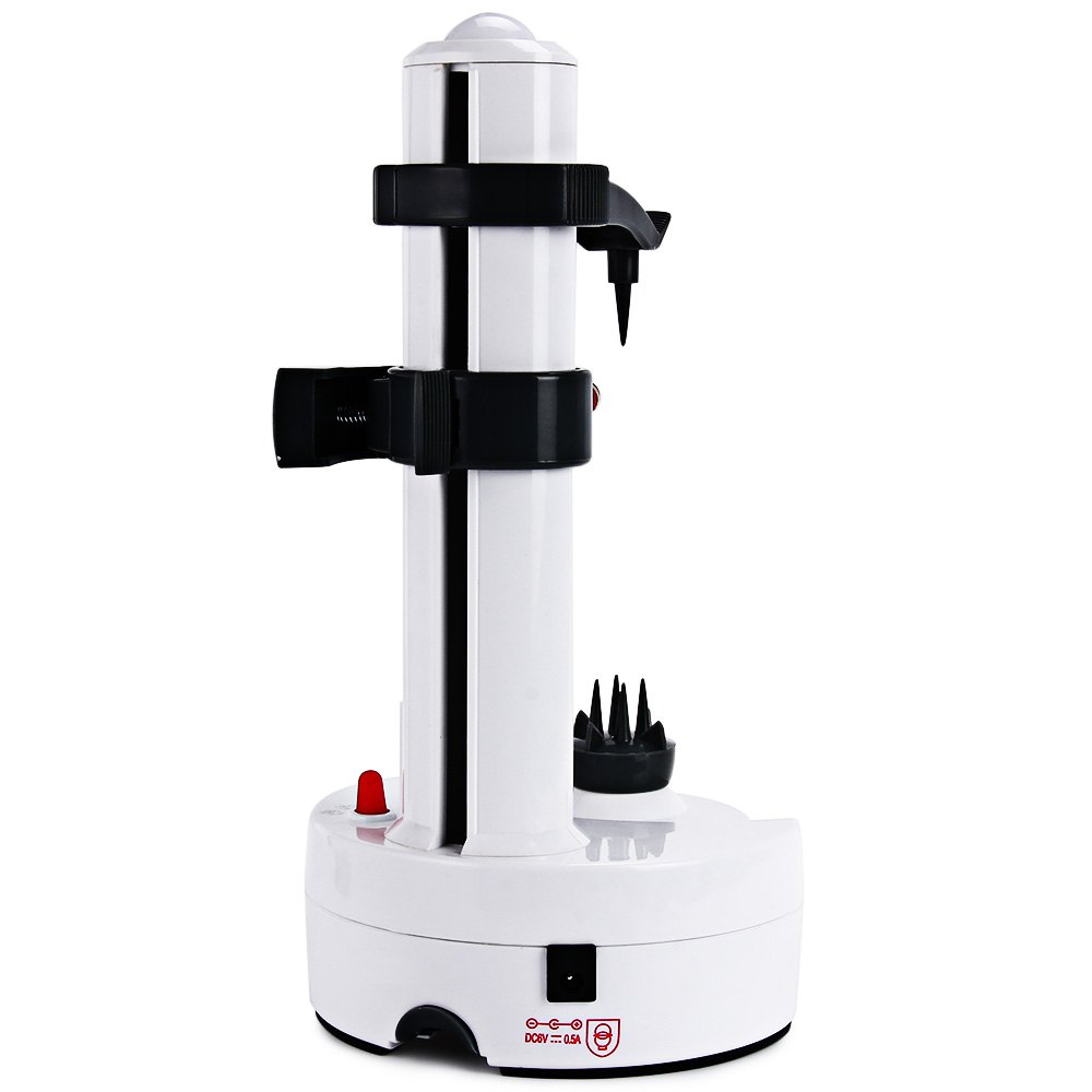 Electric peeler Multifunction Automatic Stainless Steel Electric Peeler For Fruit Vegetables With Two Spare Blades Potato Peeling 8704042