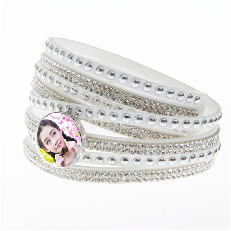 bracelets bangles for dye sublimation multi-storey button bracelet fashion jewelry for women heat transfer blank consumable 18mm
bracelets bangles for dye sublimation multi-storey button bracelet fashion jewelry for women heat transfer blank consumable 18mm