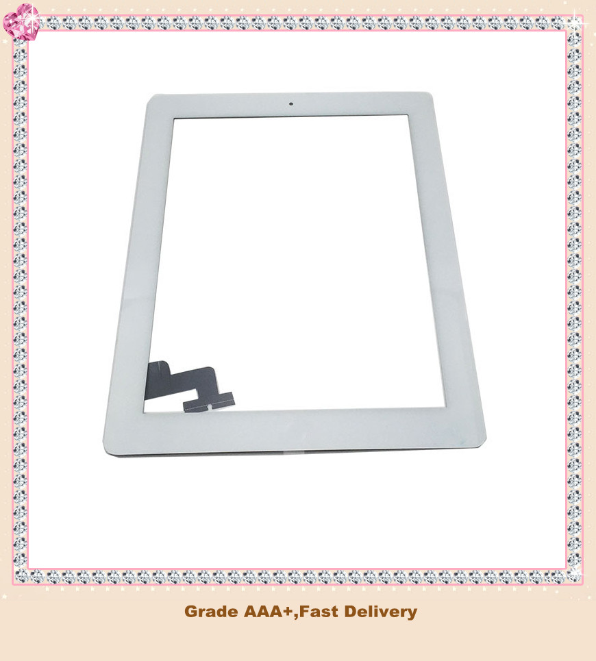 20PCS Touch Screen Glass Panel Digitizer For iPad 2 With Home Button Adhesive Assembly Free Shipping
20PCS Touch Screen Glass Panel Digitizer For iPad 2 With Home Button Adhesive Assembly Free Shipping