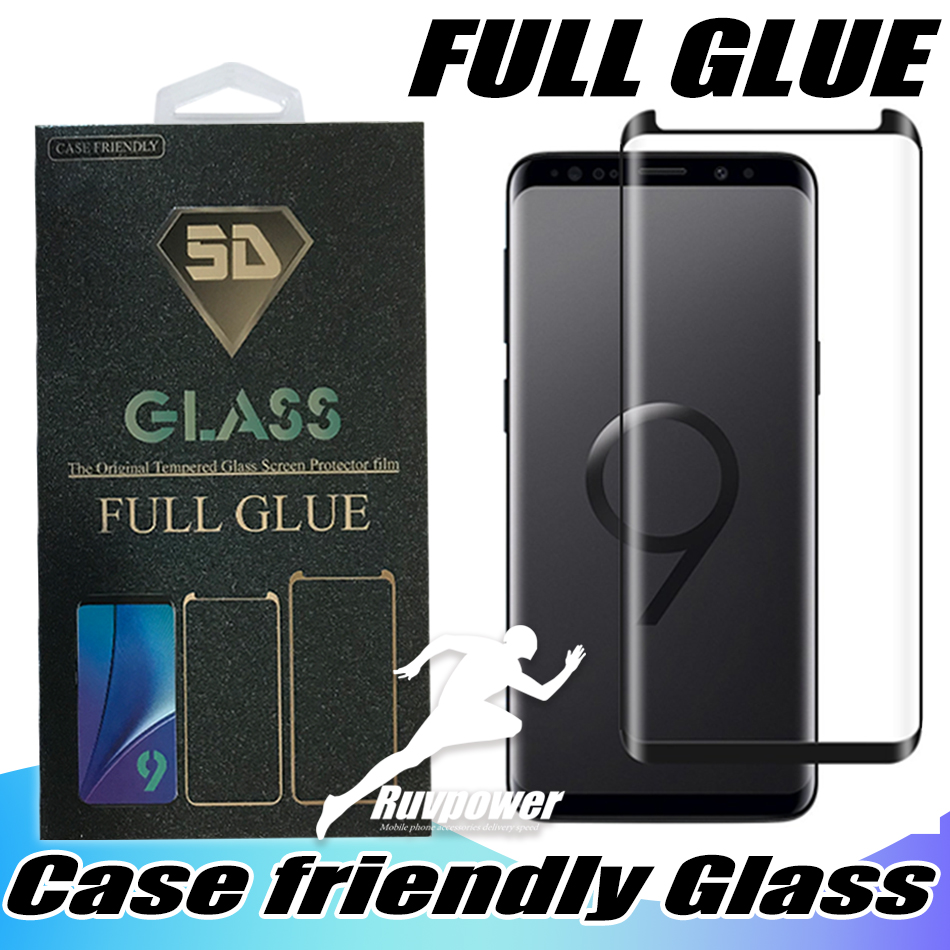 Screen Protector For Samsung Galaxy S21 S9 Note 9 8 S8 Plus S20 Ultra Full Adhesive Glue phone Case Tempered Glass 3D Curved With Retail Package
Screen Protector For Samsung Galaxy S21 S9 Note 9 8 S8 Plus S20 Ultra Full Adhesive Glue phone Case Tempered Glass 3D Curved With Retail Package