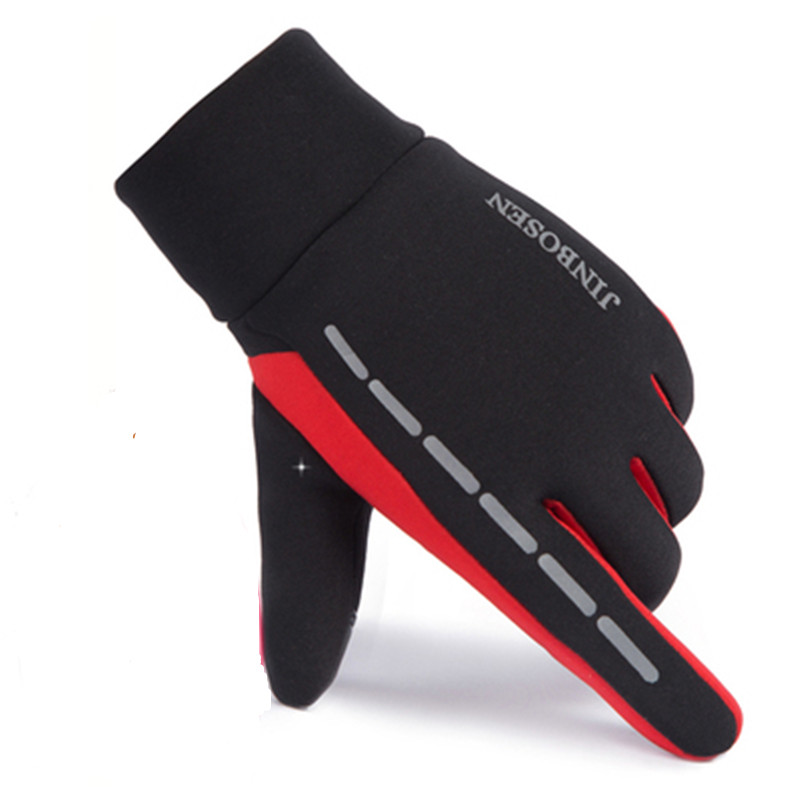 Warm In Winter Bike Gloves Thermal Full Finger Cycling Gloves Windproof Outdoor Sports Bike Bicycle Long Gloves for Man Woman