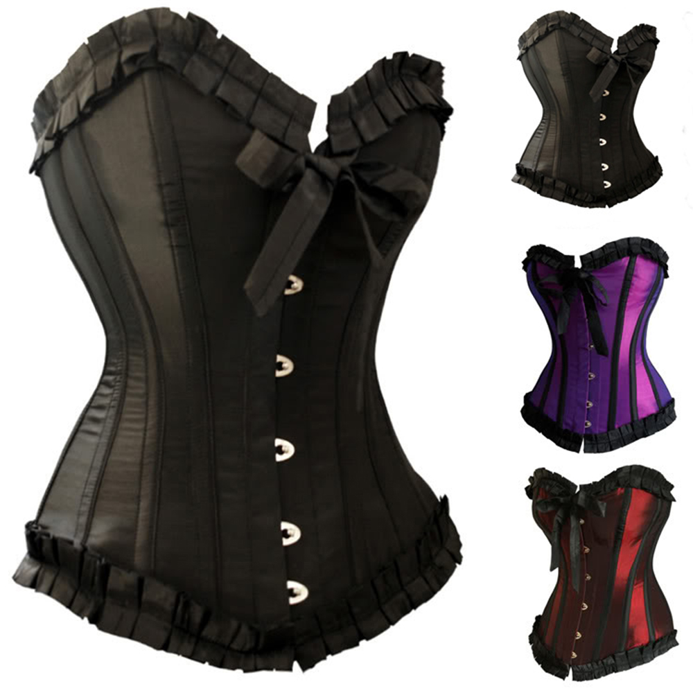 Corset Underbust Body Shaper Women Body Slimming Chest Harness Chest Compression Vest 3 Colors F0595 with Rivets Lace Decor., Black
Corset Underbust Body Shaper Women Body Slimming Chest Harness Chest Compression Vest 3 Colors F0595 with Rivets Lace Decor., Black