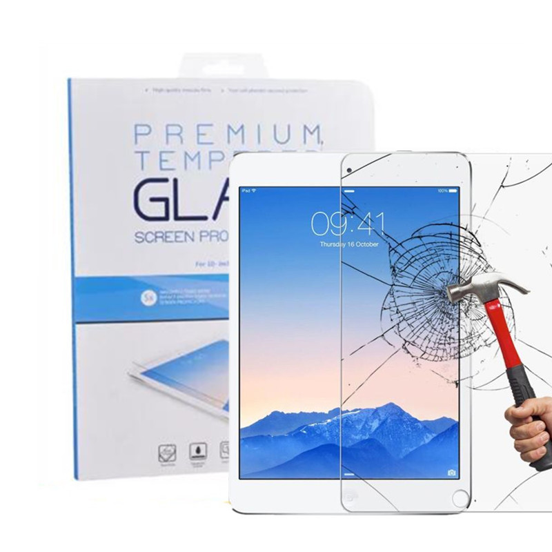 For iPAD Tempered Glass Screen Protector For Ipad Pro 9.7 10.5 Ipad mini Film Tablet Screen Protector 9H 0.4MM Tempered Glass Retail Package
For iPAD Tempered Glass Screen Protector For Ipad Pro 9.7 10.5 Ipad mini Film Tablet Screen Protector 9H 0.4MM Tempered Glass Retail Package