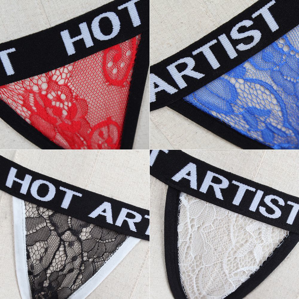 Fashion Sexy Panties For Women Hot Artist Letters Panty G-string Thongs T-back Bikini Briefs Low Waist Elastic Straps Underwear S109