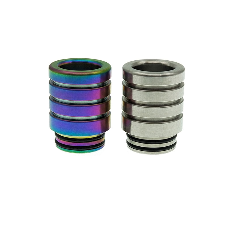 810 Thread Drip Tips Rainbow Silver Color Stainless Steel SS Drip Tip for Wide Bore Mouthpiece TFV8 TFV12 Prince Tank Vape Bulb Glass
810 Thread Drip Tips Rainbow Silver Color Stainless Steel SS Drip Tip for Wide Bore Mouthpiece TFV8 TFV12 Prince Tank Vape Bulb Glass