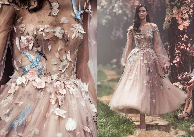 2020 New Sexy Paolo Sebastian Prom Dresses Blush Pink Long Sleeve Flower Embroidery Party Evening Gowns Ankle Length Tulle Formal Wear, Dark navy
2020 New Sexy Paolo Sebastian Prom Dresses Blush Pink Long Sleeve Flower Embroidery Party Evening Gowns Ankle Length Tulle Formal Wear, Dark navy