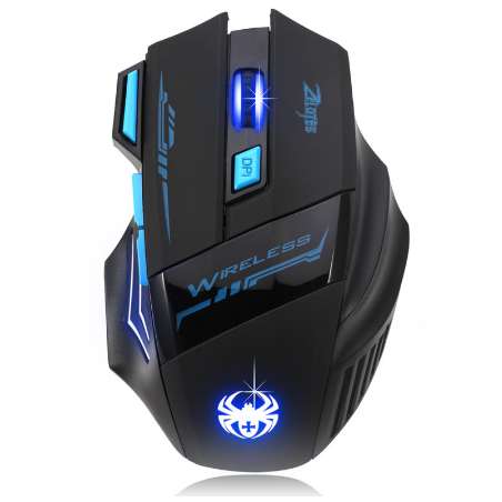 ZELOTES New Adjustable 2400 DPI Optical Wireless Mouse Gamer Mice computer mouse Gaming Mouse For Laptop PC Drop shipping
ZELOTES New Adjustable 2400 DPI Optical Wireless Mouse Gamer Mice computer mouse Gaming Mouse For Laptop PC Drop shipping
