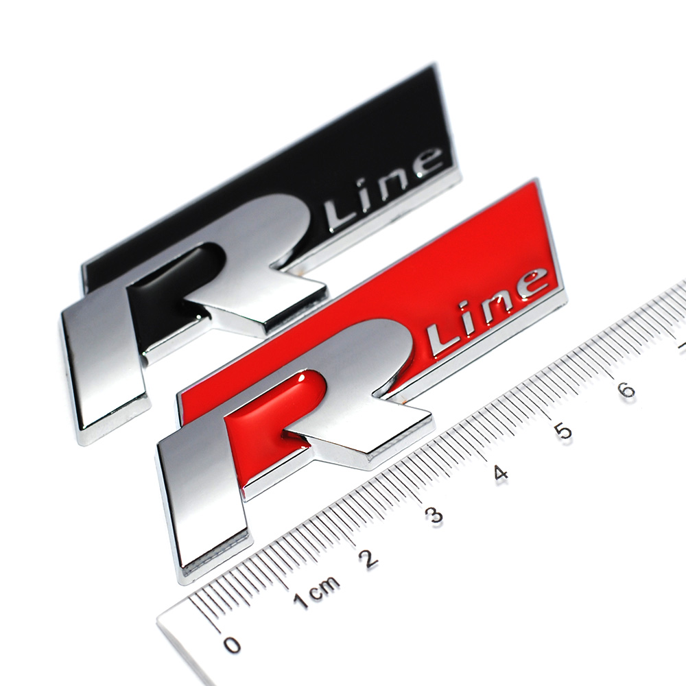 New Metal 3D Car Auto Rline Sticker Emblem R Line Badge for Volkswagen VW GOLF GTI Beetle Polo CC Touareg Tiguan Passat Scirocco
New Metal 3D Car Auto Rline Sticker Emblem R Line Badge for Volkswagen VW GOLF GTI Beetle Polo CC Touareg Tiguan Passat Scirocco
