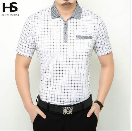 Free Shipping Summer Short Sleeve Plaid T Shirt With Packet Casual T Shirt Men Business Dress Cotton T-Shirt Plus Size 2231
Free Shipping Summer Short Sleeve Plaid T Shirt With Packet Casual T Shirt Men Business Dress Cotton T-Shirt Plus Size 2231