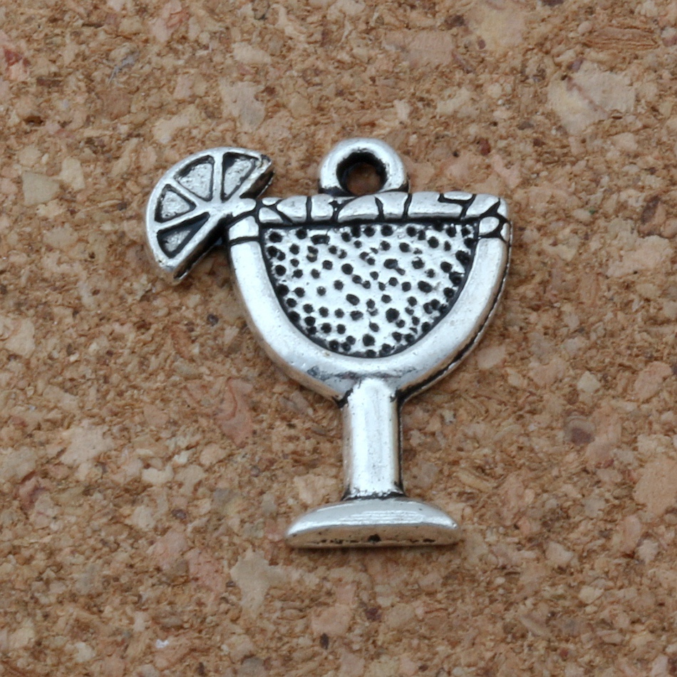 MIC .200pcs/ lot Antiqued Silver Alloy Single-sided design Margarita Drink cup Charm 14x17MM DIY Jewelry A-149
MIC .200pcs/ lot Antiqued Silver Alloy Single-sided design Margarita Drink cup Charm 14x17MM DIY Jewelry A-149