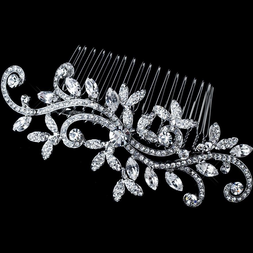 Bridal Comb 2017 Classic Silver Plated High Quality Crystal Bridal Hair Accessory Wedding Hair Jewelry Headdress
Bridal Comb 2017 Classic Silver Plated High Quality Crystal Bridal Hair Accessory Wedding Hair Jewelry Headdress