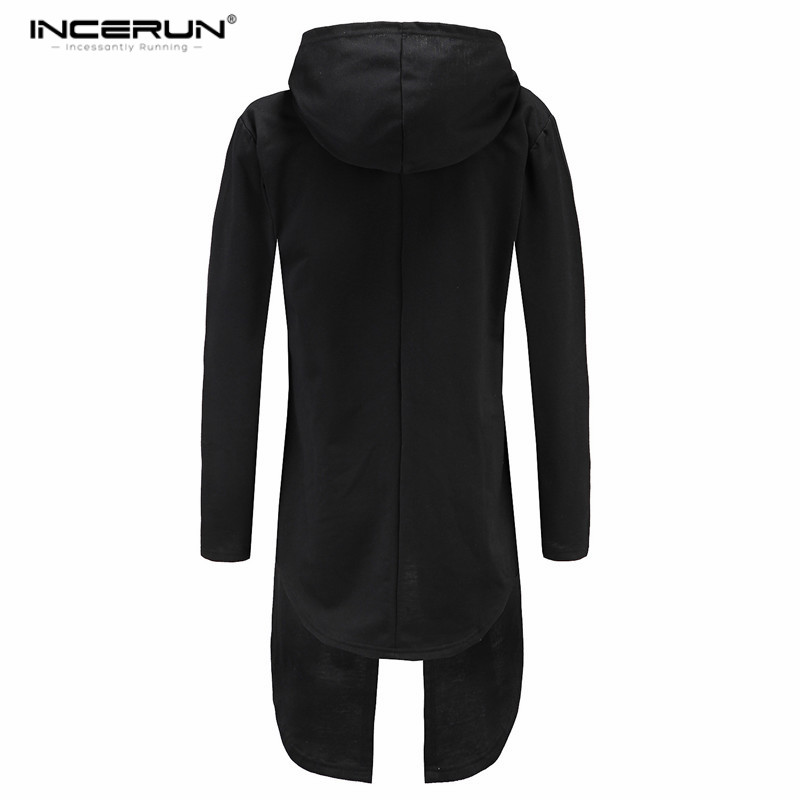 Men' Long Cardigan Open Stitch Hooded Sweatshirts Black Gown HipHop Mantle Hoodies Fashion Jacket Long Sleeve Cloak Coat Hombre
Men' Long Cardigan Open Stitch Hooded Sweatshirts Black Gown HipHop Mantle Hoodies Fashion Jacket Long Sleeve Cloak Coat Hombre