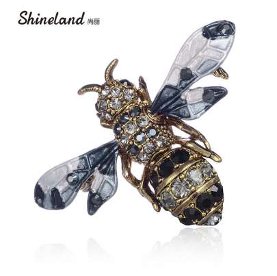 Shineland Fashion Cute Bee Fly Insect Brooch Women Kids Girls Clothes Accessories Gold-color Animal Brooch Jewelry Party Gifts
Shineland Fashion Cute Bee Fly Insect Brooch Women Kids Girls Clothes Accessories Gold-color Animal Brooch Jewelry Party Gifts
