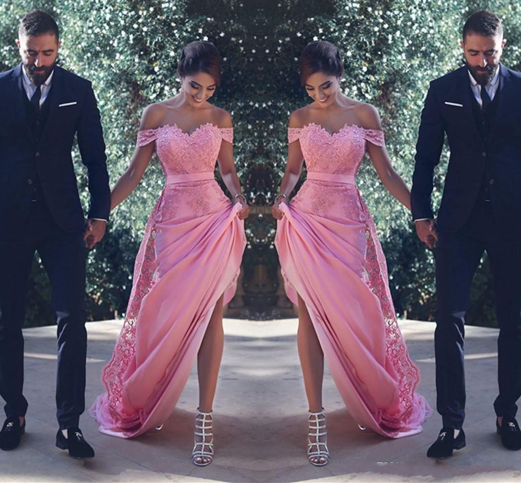 Bridesmaid Dresses 2018 Cheap Long Weddings Guest Dress Off Shoulder Pink Lace 3D Floral Applique Sash Mermaid Plus Size Maid of Honor Gowns
Bridesmaid Dresses 2018 Cheap Long Weddings Guest Dress Off Shoulder Pink Lace 3D Floral Applique Sash Mermaid Plus Size Maid of Honor Gowns
