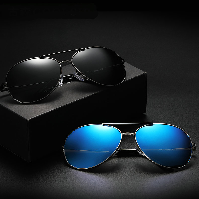 High Quality Classic drivers HD TAC polarized UV400 Sunglasses Designer Brand Mens Womens Eyewear metal frame 18 colors for sports outdoor