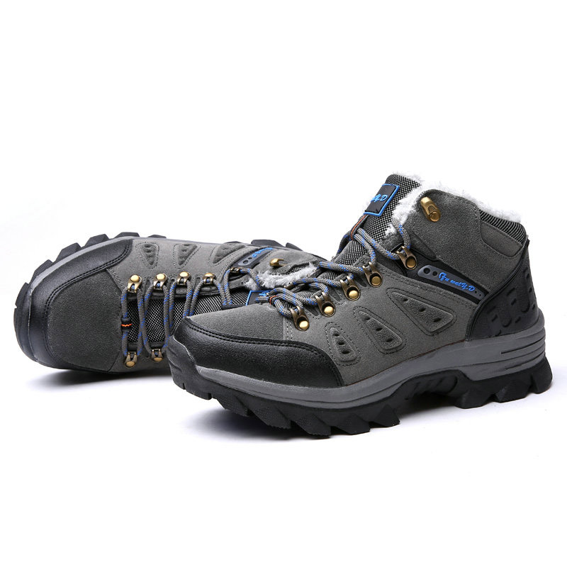 Winter Plush Fur Snow Shoes For Men Outdoor Shoes Gray For Men Keep Warm Non Slip Boots Size 36~47, Black
Winter Plush Fur Snow Shoes For Men Outdoor Shoes Gray For Men Keep Warm Non Slip Boots Size 36~47, Black