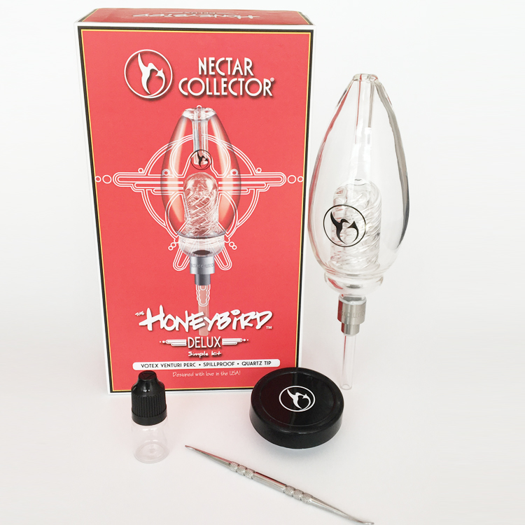 Honeybird Delux Full Kits with Titanium Tip Quarzt Nail Ceramic 3 different of Tips for choose Glass Water Pipe Honeybird delux kit
Honeybird Delux Full Kits with Titanium Tip Quarzt Nail Ceramic 3 different of Tips for choose Glass Water Pipe Honeybird delux kit