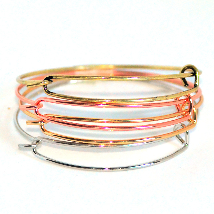 Fashion DIY jewelry women Expandable wire bangle bracelets For beading or charm bracelets Making supplies in Bulk wholesale
Fashion DIY jewelry women Expandable wire bangle bracelets For beading or charm bracelets Making supplies in Bulk wholesale