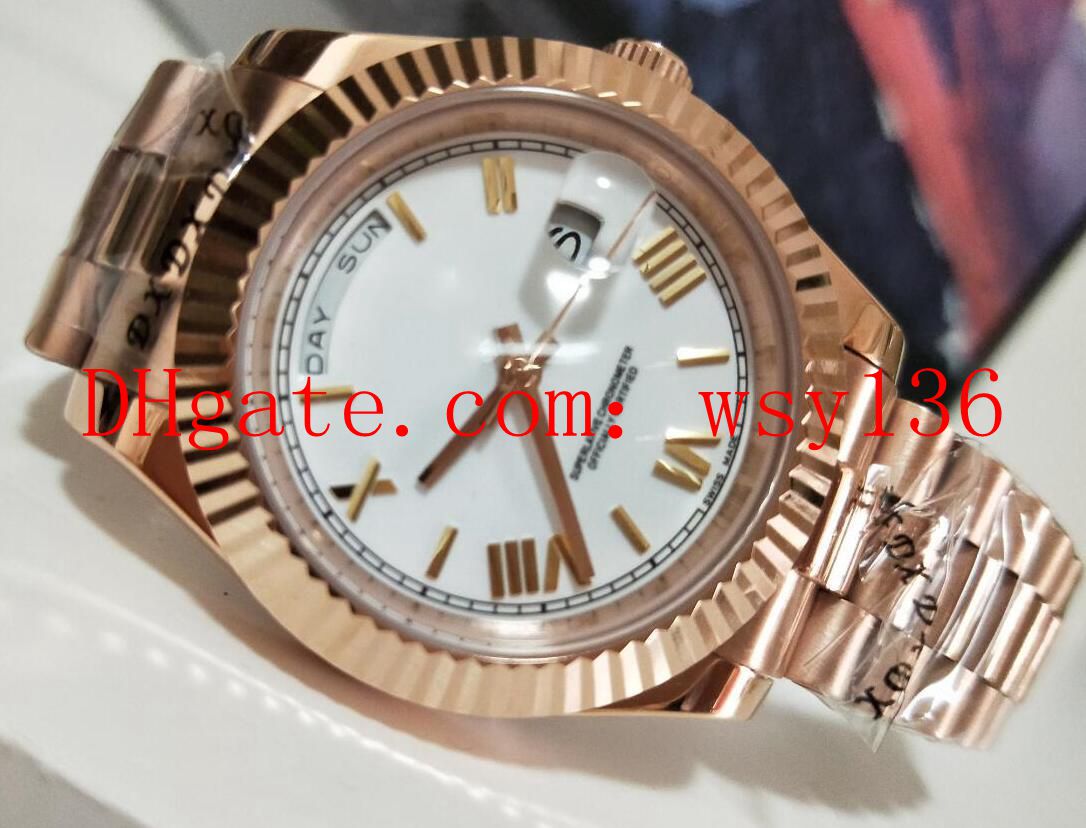 Luxury High Quality Day-Date President 41MM 18K Rose gold Bracelet 228235 Automatic Movement Mens Watches White Dial Men's Watches
Luxury High Quality Day-Date President 41MM 18K Rose gold Bracelet 228235 Automatic Movement Mens Watches White Dial Men's Watches