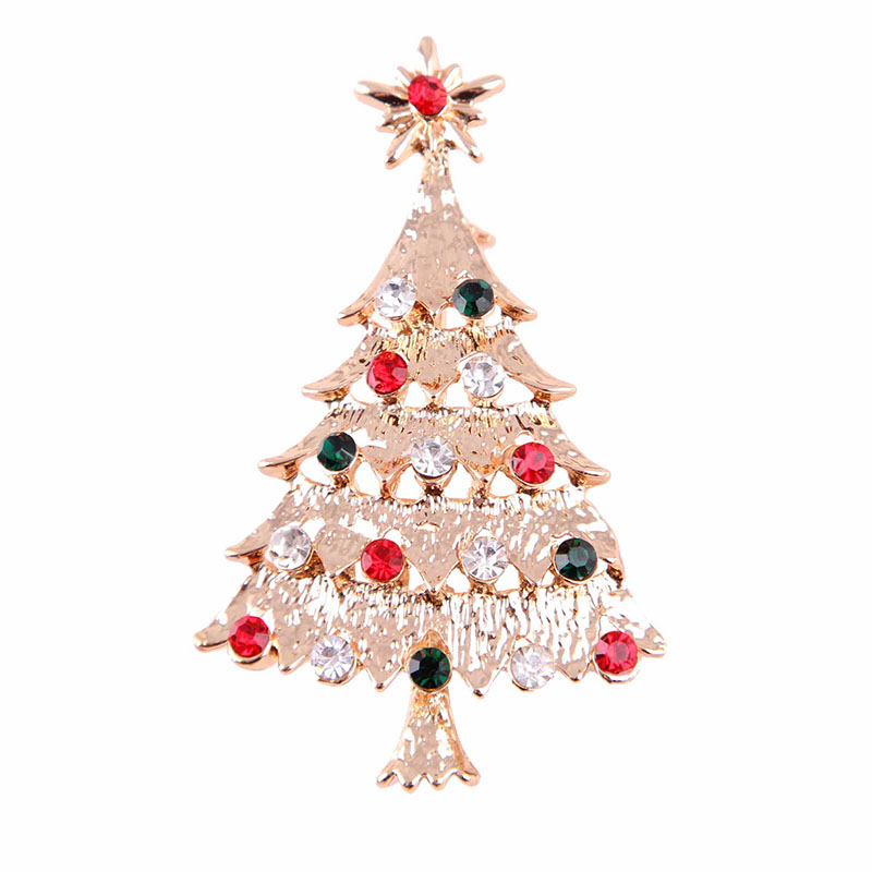 Hot Golden Christmas Tree Brooches Pins With Crystal for Women Men Children Merry Xmas Gift Rhinestone Pin Badge Whloesale Breastpin Broche
Hot Golden Christmas Tree Brooches Pins With Crystal for Women Men Children Merry Xmas Gift Rhinestone Pin Badge Whloesale Breastpin Broche