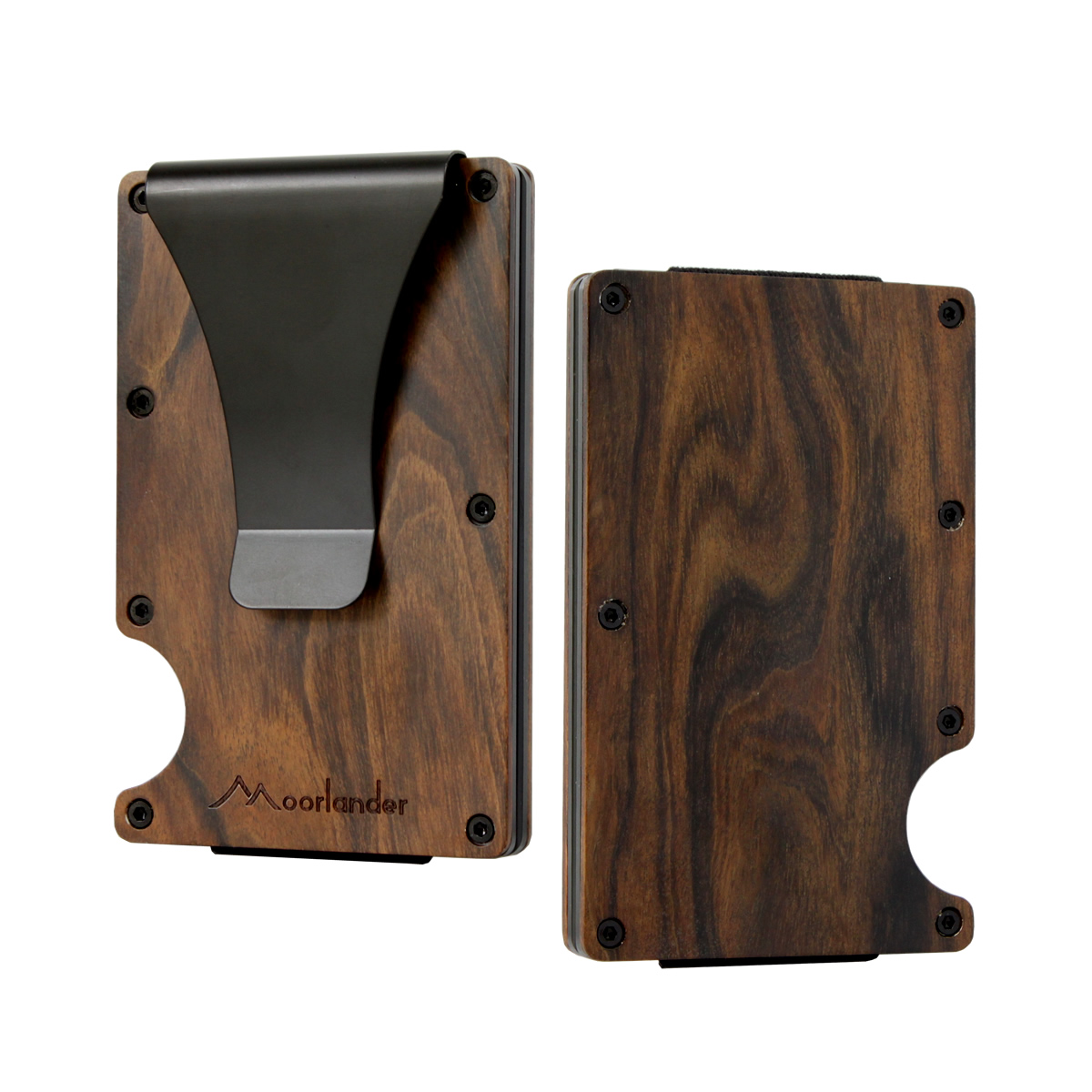 Natural Wooden Credit Card Holder, RFID Blocking Money Clip Minimalist Aluminum Front Pocket Wallet Credit Card Business ID Holder for Men, Ebony
Natural Wooden Credit Card Holder, RFID Blocking Money Clip Minimalist Aluminum Front Pocket Wallet Credit Card Business ID Holder for Men, Ebony